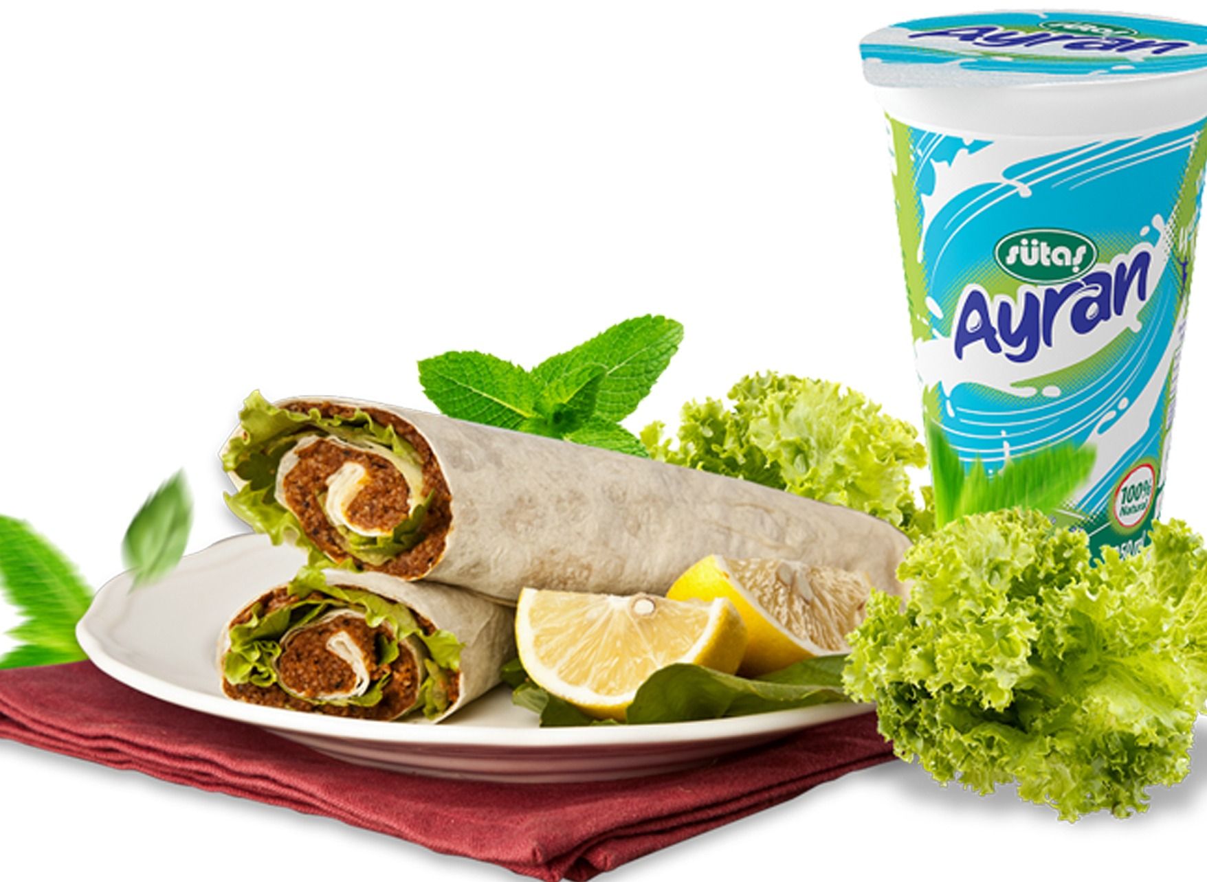 Doritoslu Dürüm + Ayran