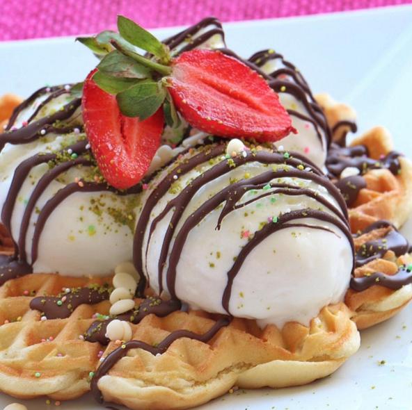 Dondurmalı Waffle